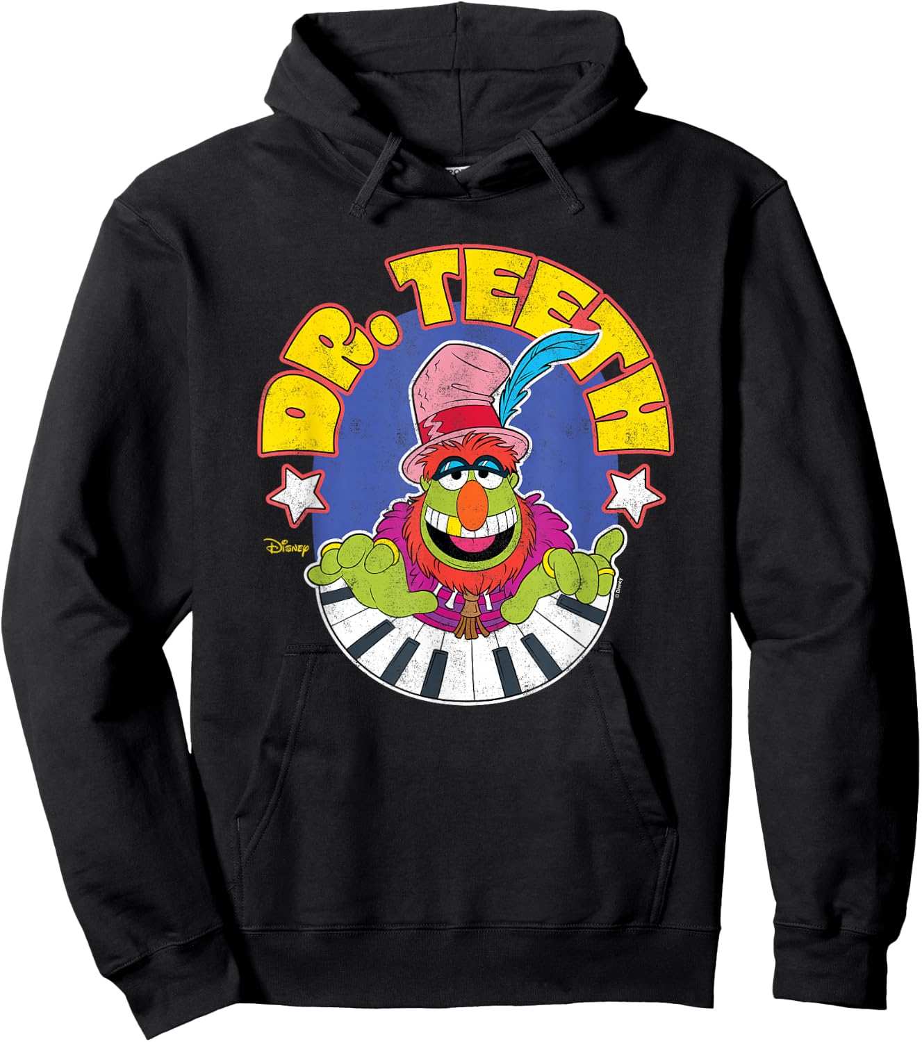 The Muppets - Electric Mayhem Dr. Teeth Hoodie - Hoodie | Black