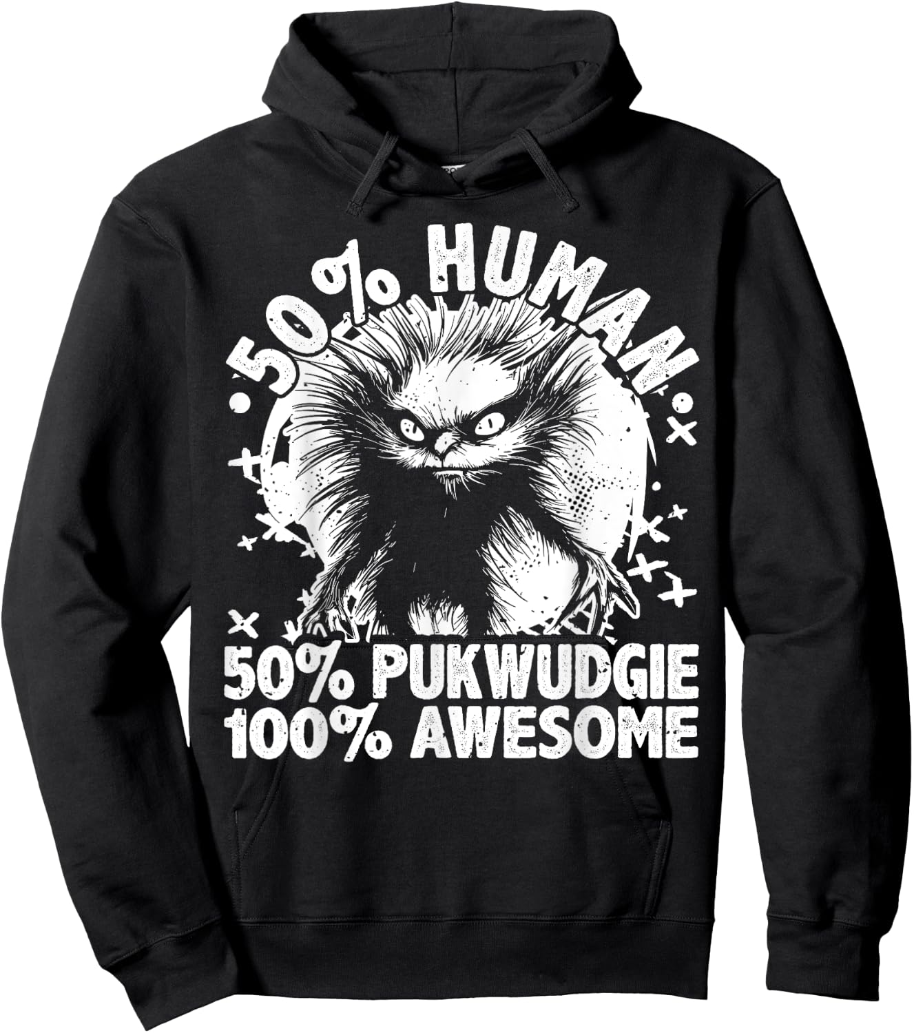 Pukwudgie Cryptid & Folklore Myths For A Cryptozoologist Hoodie - Hoodie | Black