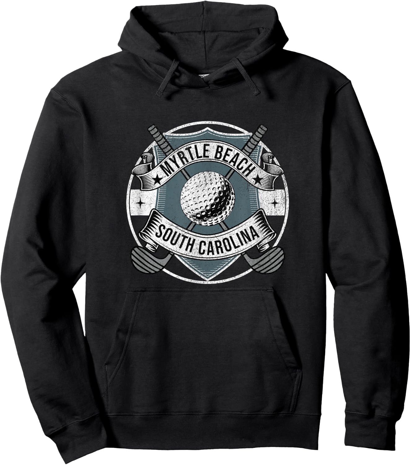 Myrtle Beach Golf Hoodie - Hoodie | Black