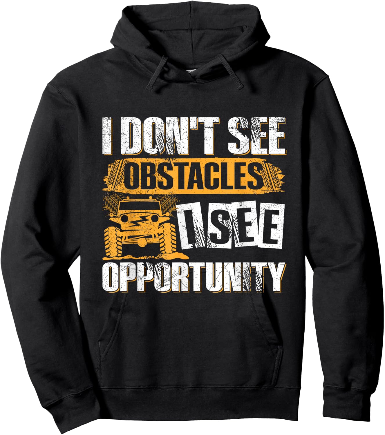 Offroad Rock Crawling 4x4 Design for a Rock Crawler Lover Hoodie - Hoodie | Black