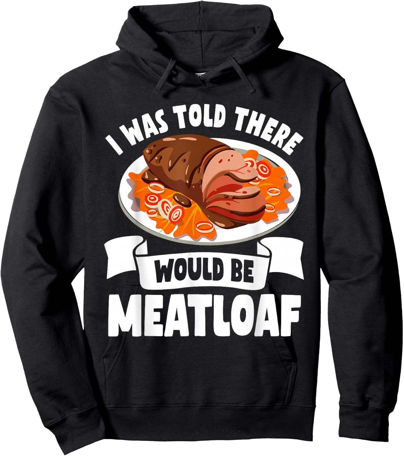 Funny Meatloaf Lover Humor Apparel Bavaria Meat Dinner Hoodie - Hoodie | Black