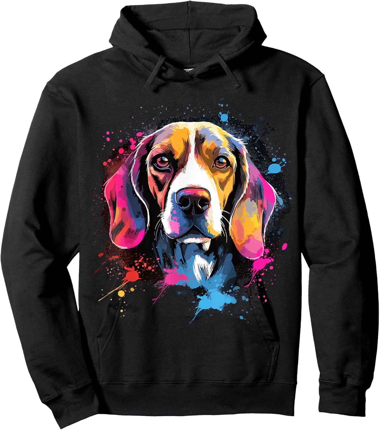 Beagle Dog Hoodie - Hoodie | Black