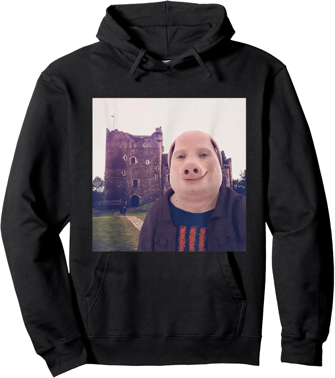 I Heart John Pork Funny Genz Meme Hoodie - Hoodie | Black