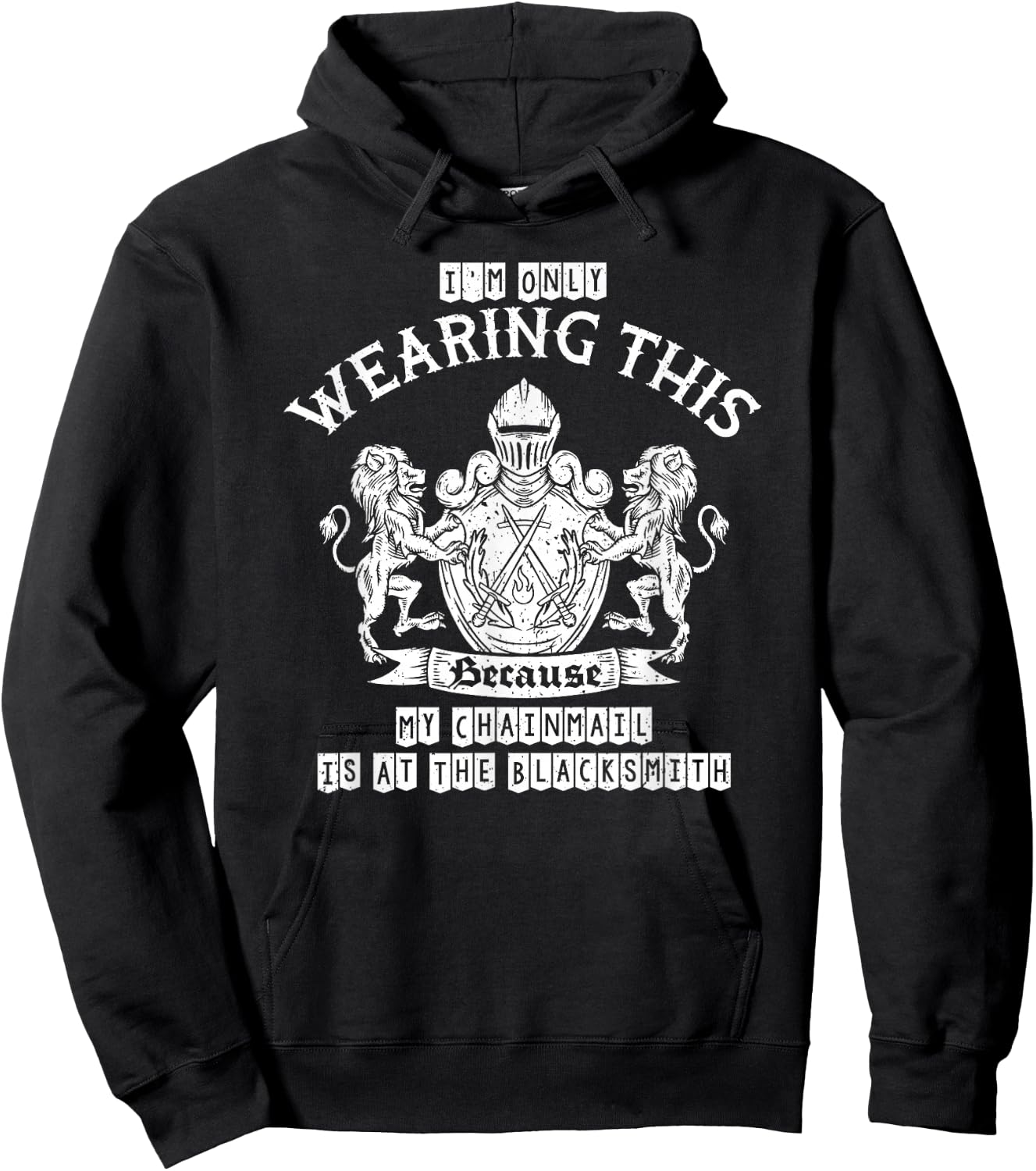 Ren Fair Renaissance Knight Cosplay Lover Renaissance Fair Hoodie - Hoodie | Black