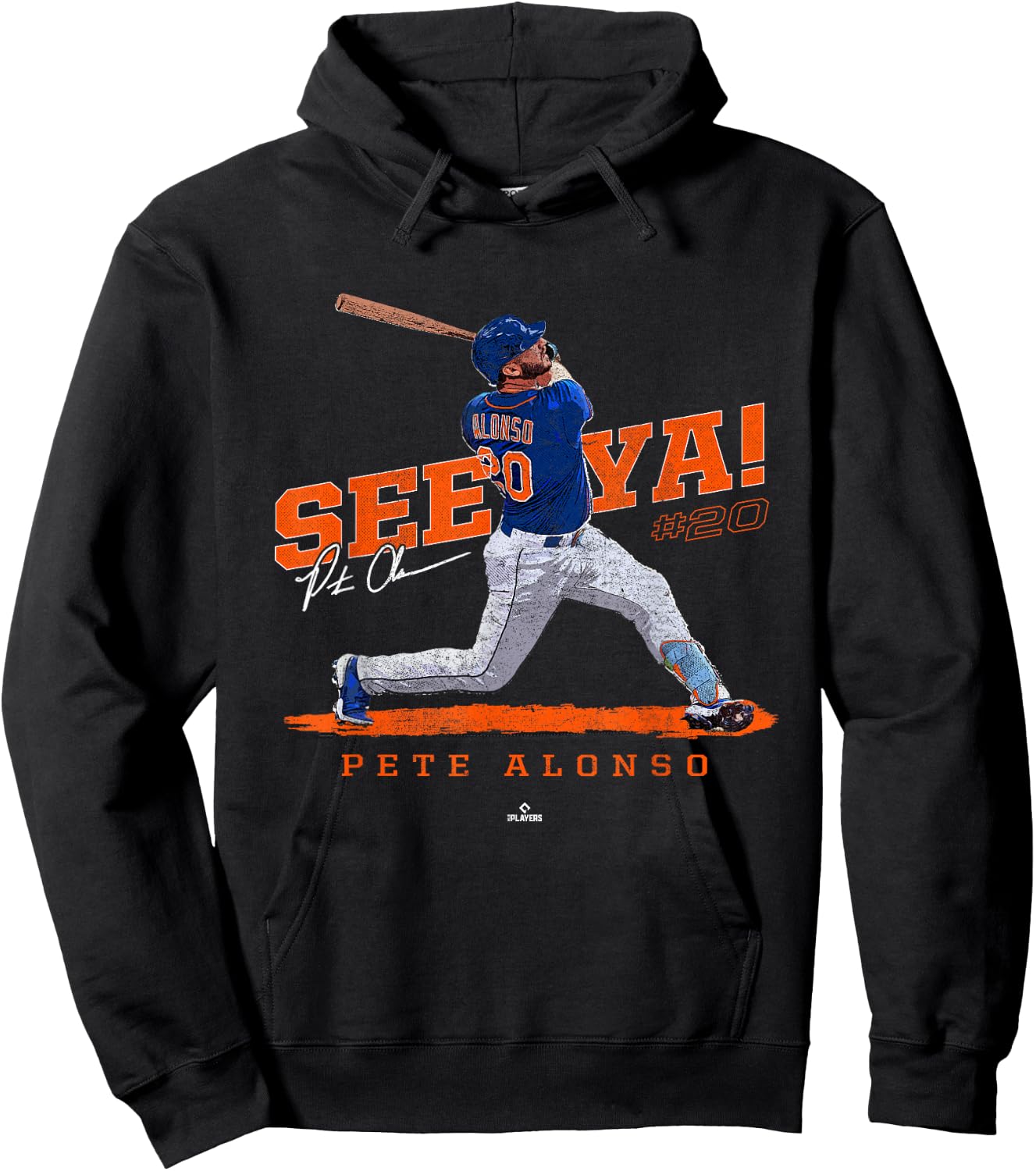 See Ya! Pete Alonso New York MLBPA Hoodie - Hoodie | Black