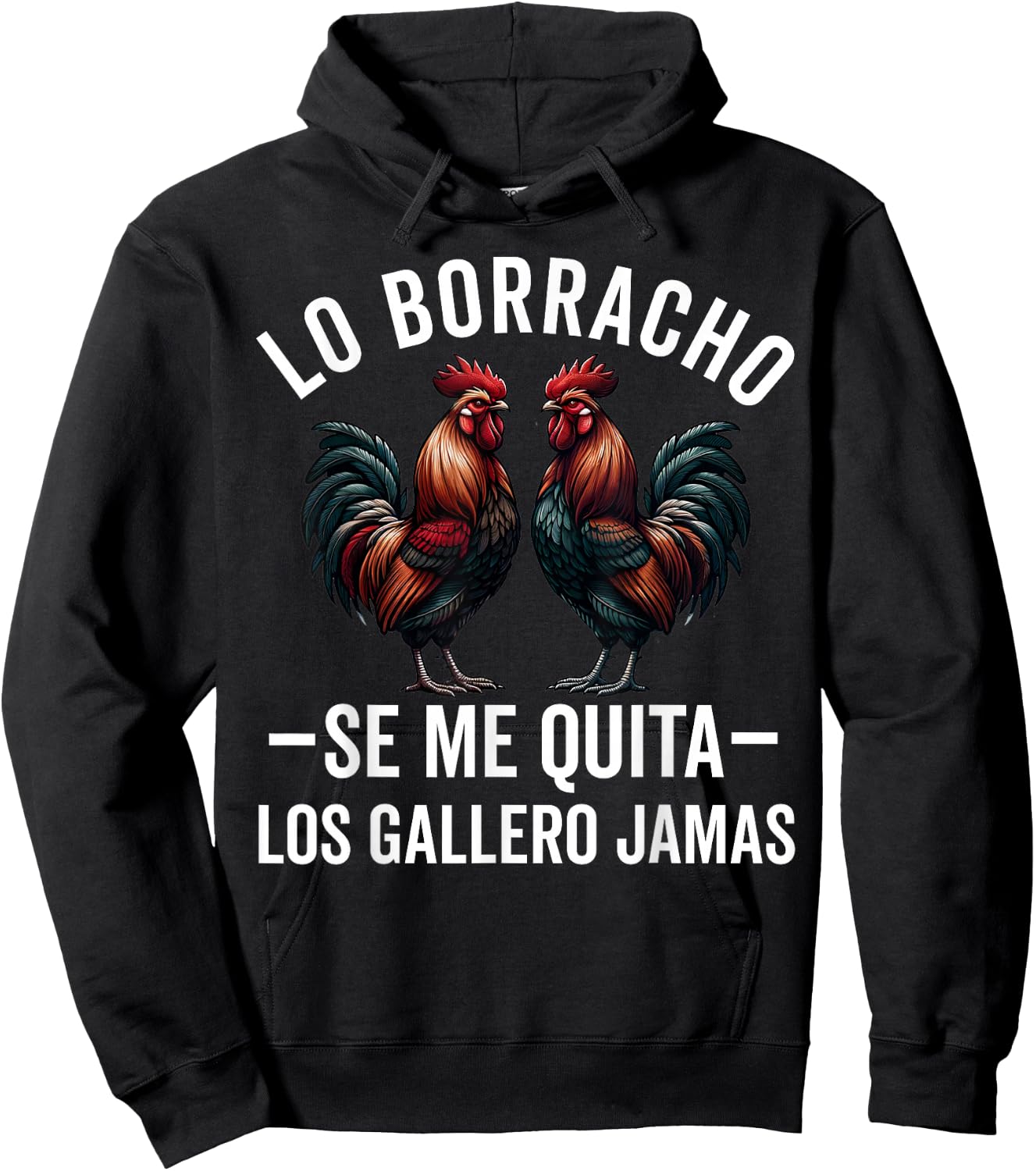 Gallero Hombre Papá Padre Tío Gallero Pelea De Gallos Hoodie - Hoodie | Black