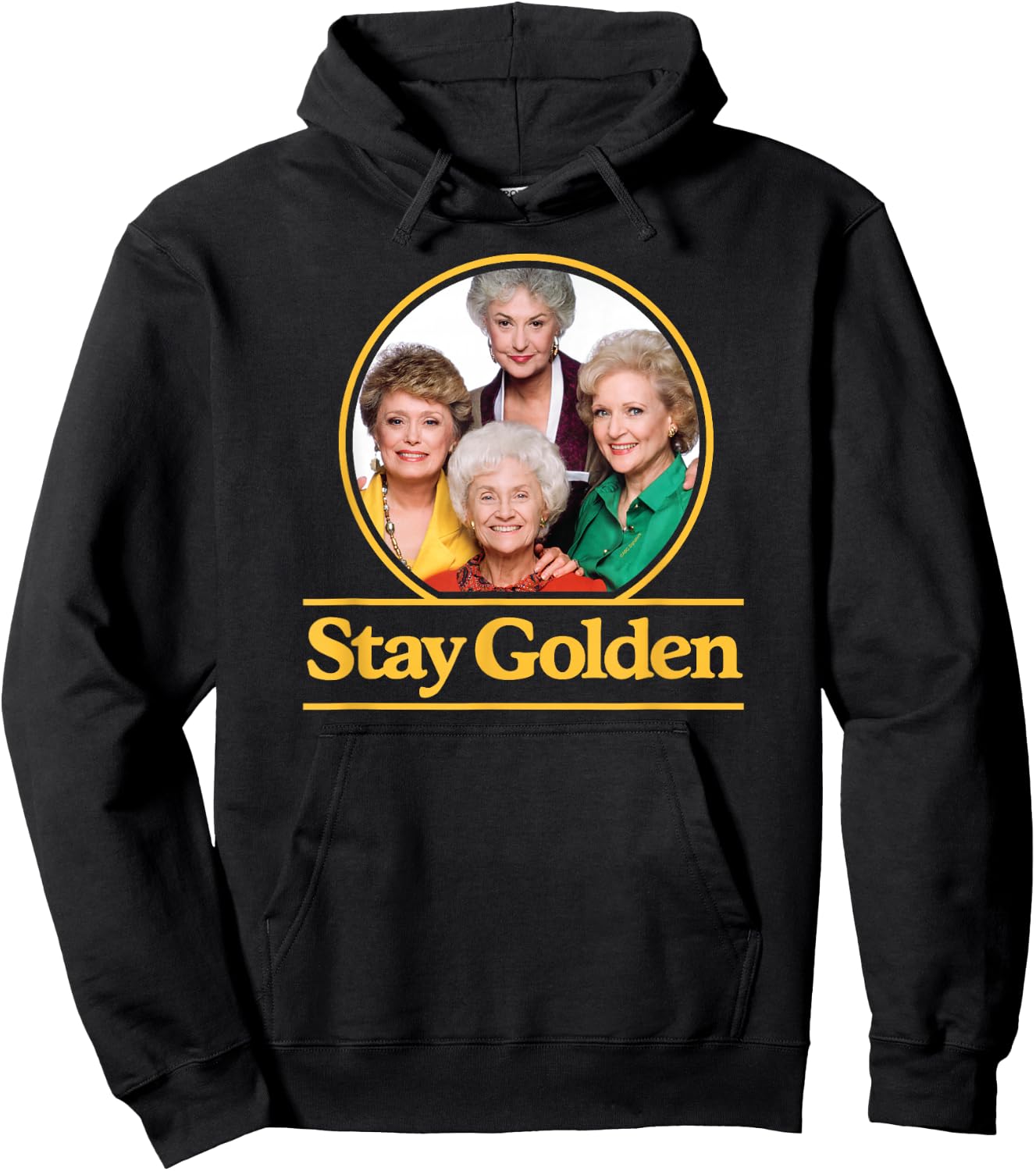 The Golden Girls - Stay Golden Hoodie - Hoodie | Black