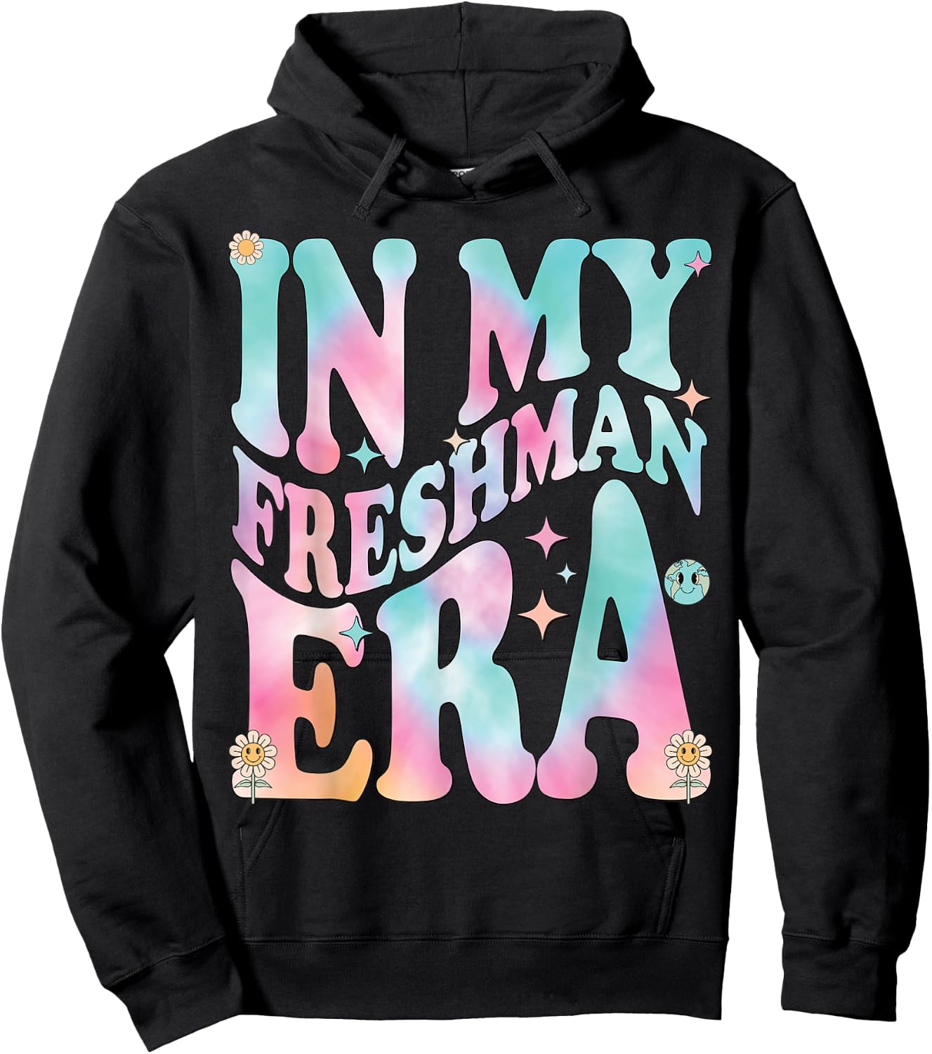 In My Freshman Era, Back To School Freshman Hoodie - Hoodie | Black