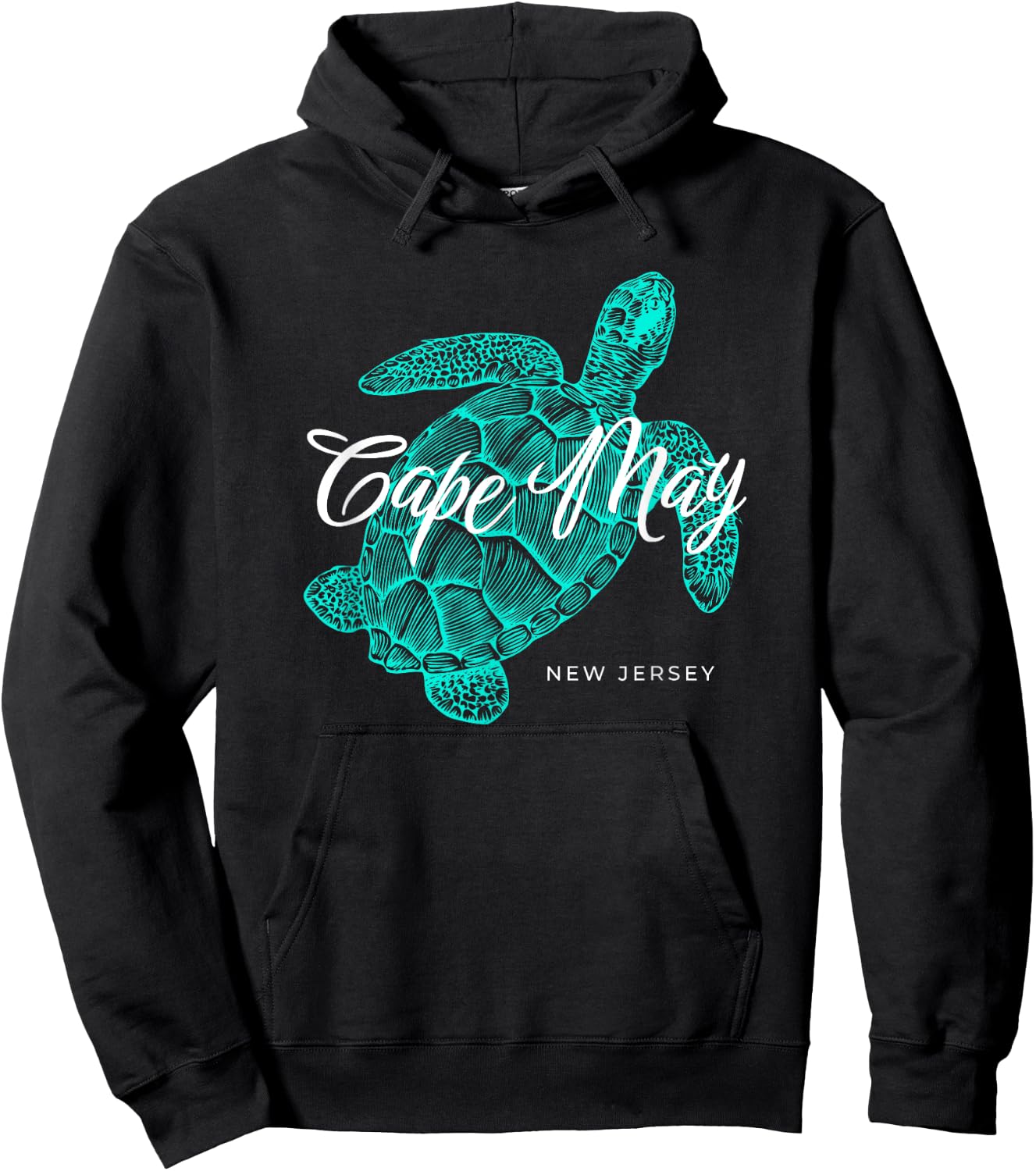 Cape May New Jersey Hoodie - Hoodie | Black