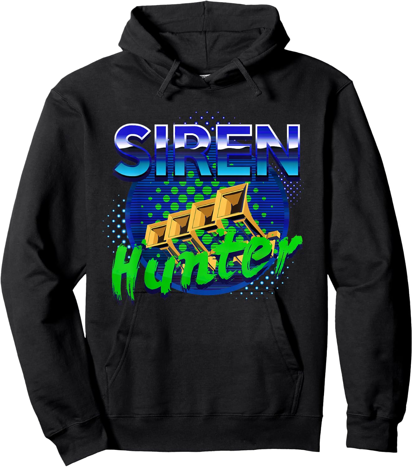 Siren Hunter Tornado Hunter Emergency Weather Storm Hunting Hoodie - Hoodie | Black