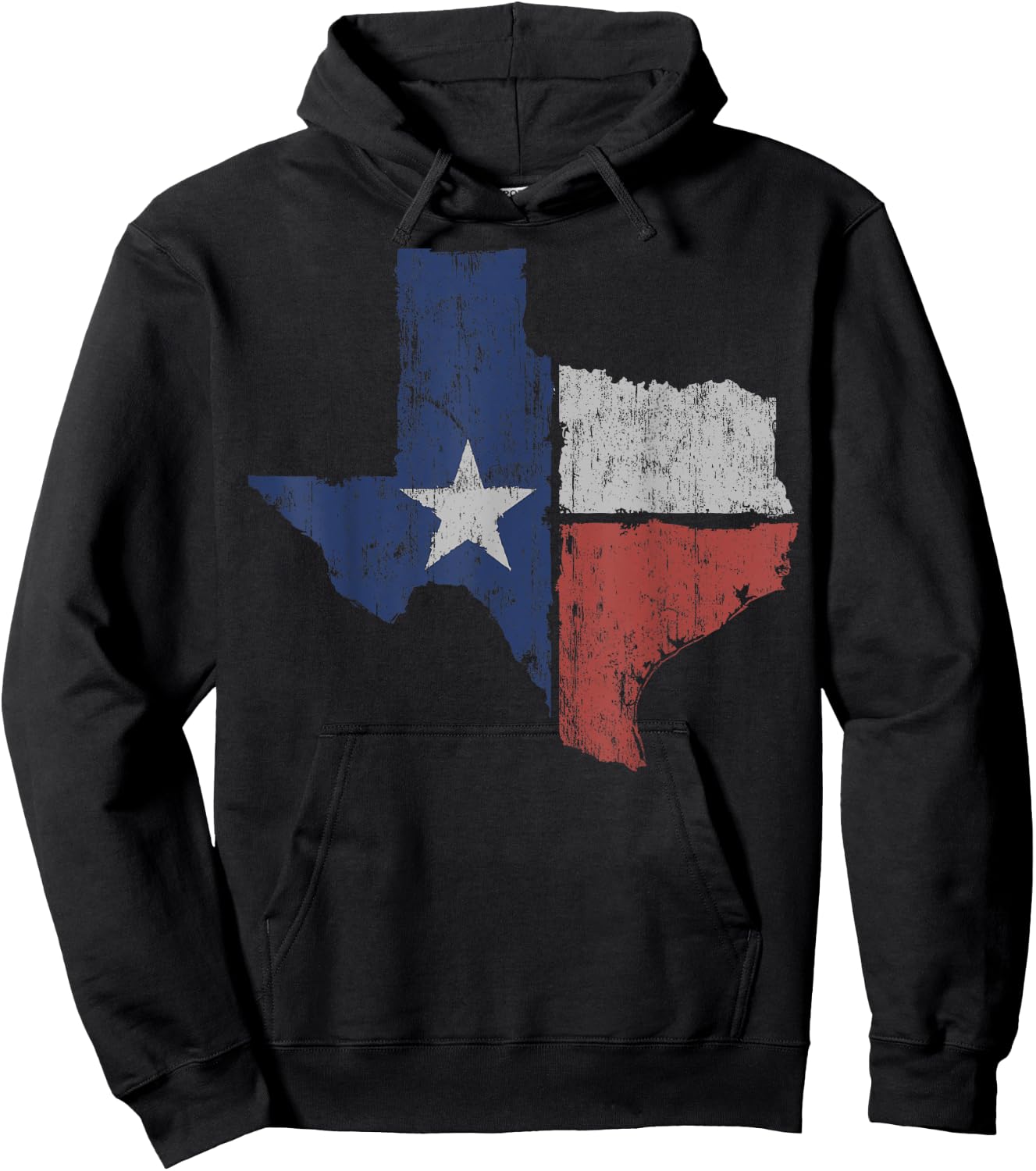 Texas Lone Star State Cowboy Culture State Howdy Longhorn Hoodie - Hoodie | Black