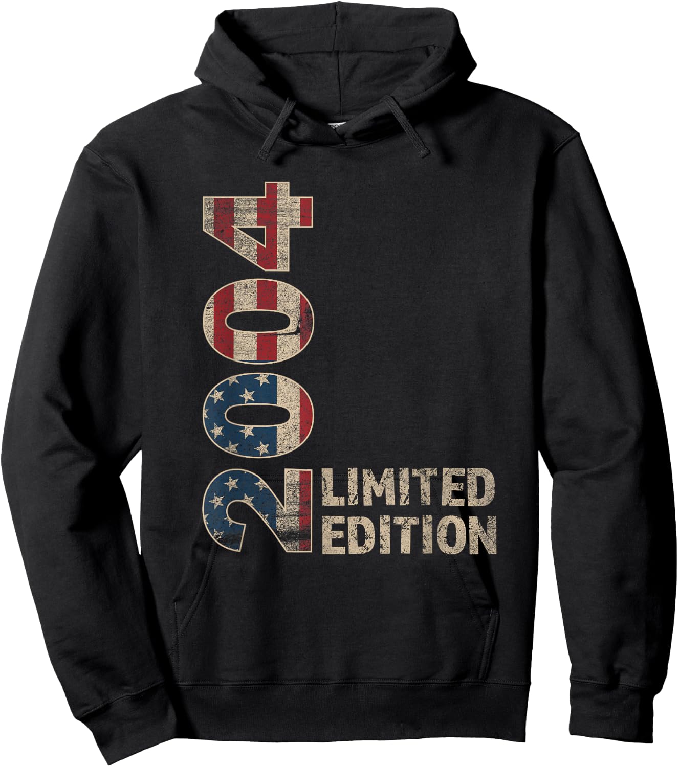21th Birthday Gift men Vintage born 2004 turning 21 Year Old Hoodie - Hoodie | Black