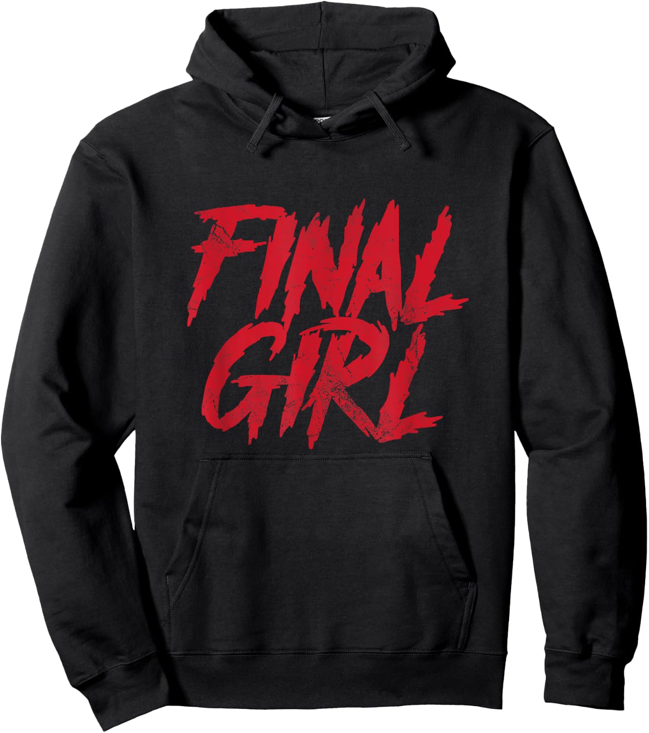 Final Girl Horror Movie Scary Film Halloween Costume Grunge Hoodie - Hoodie | Black