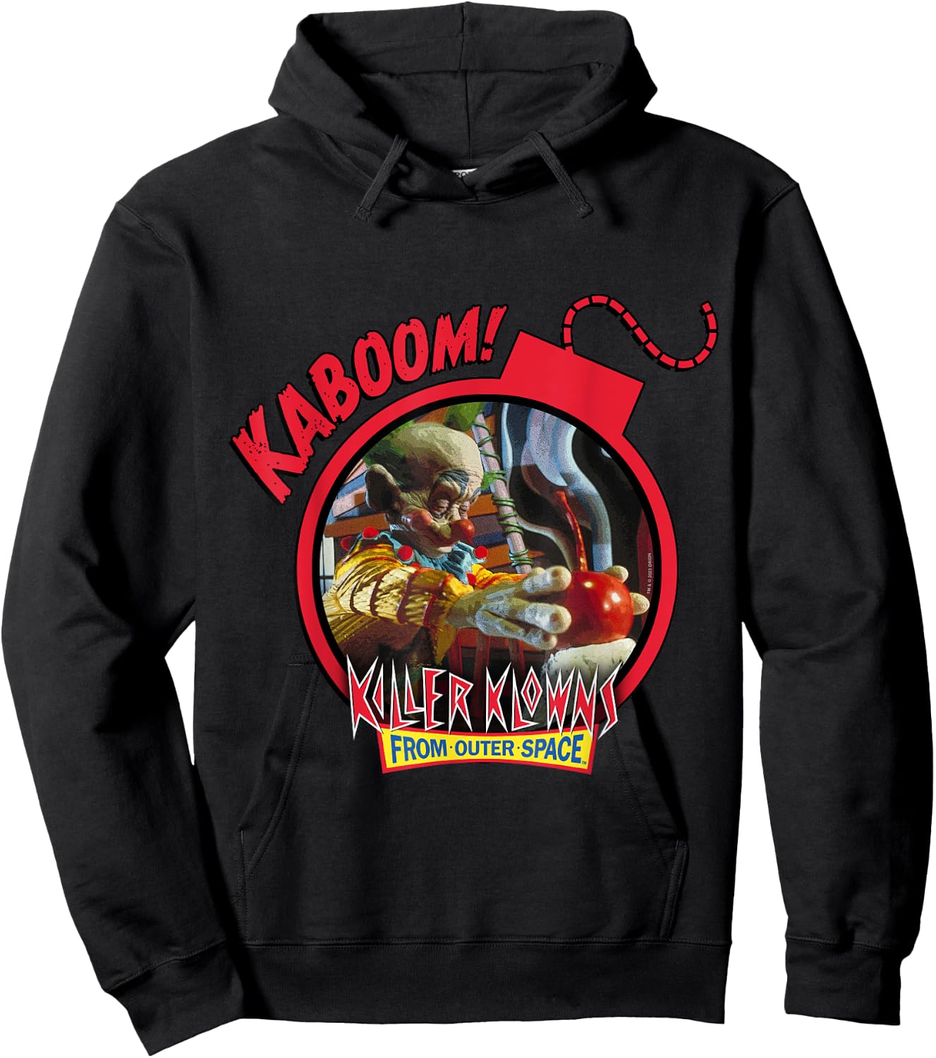 Killer Klowns from Outer Space Kaboom! Shorty's Cherry Bomb Hoodie - Hoodie | Black
