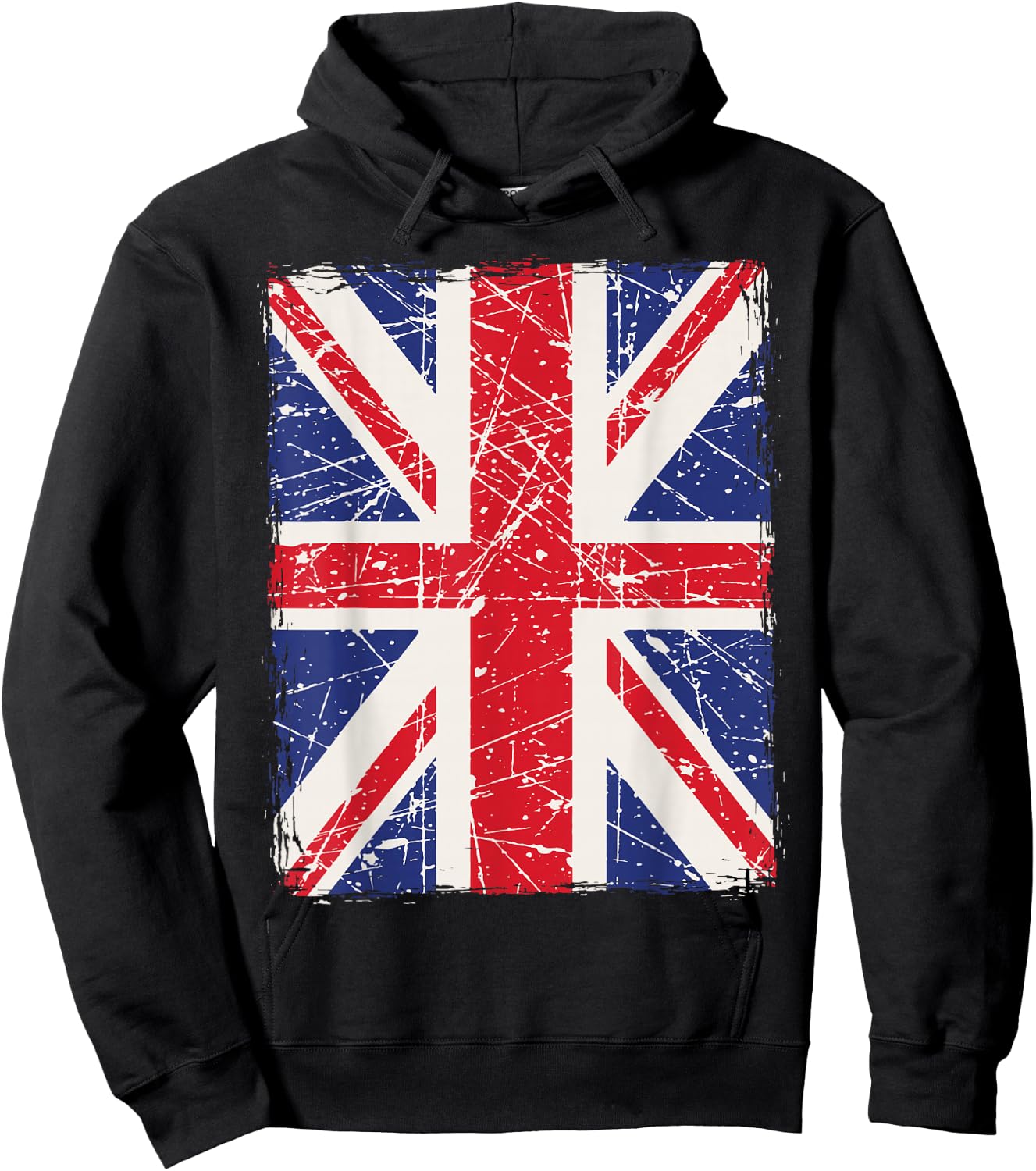 Union Jack, British flag Hoodie - Hoodie | Black