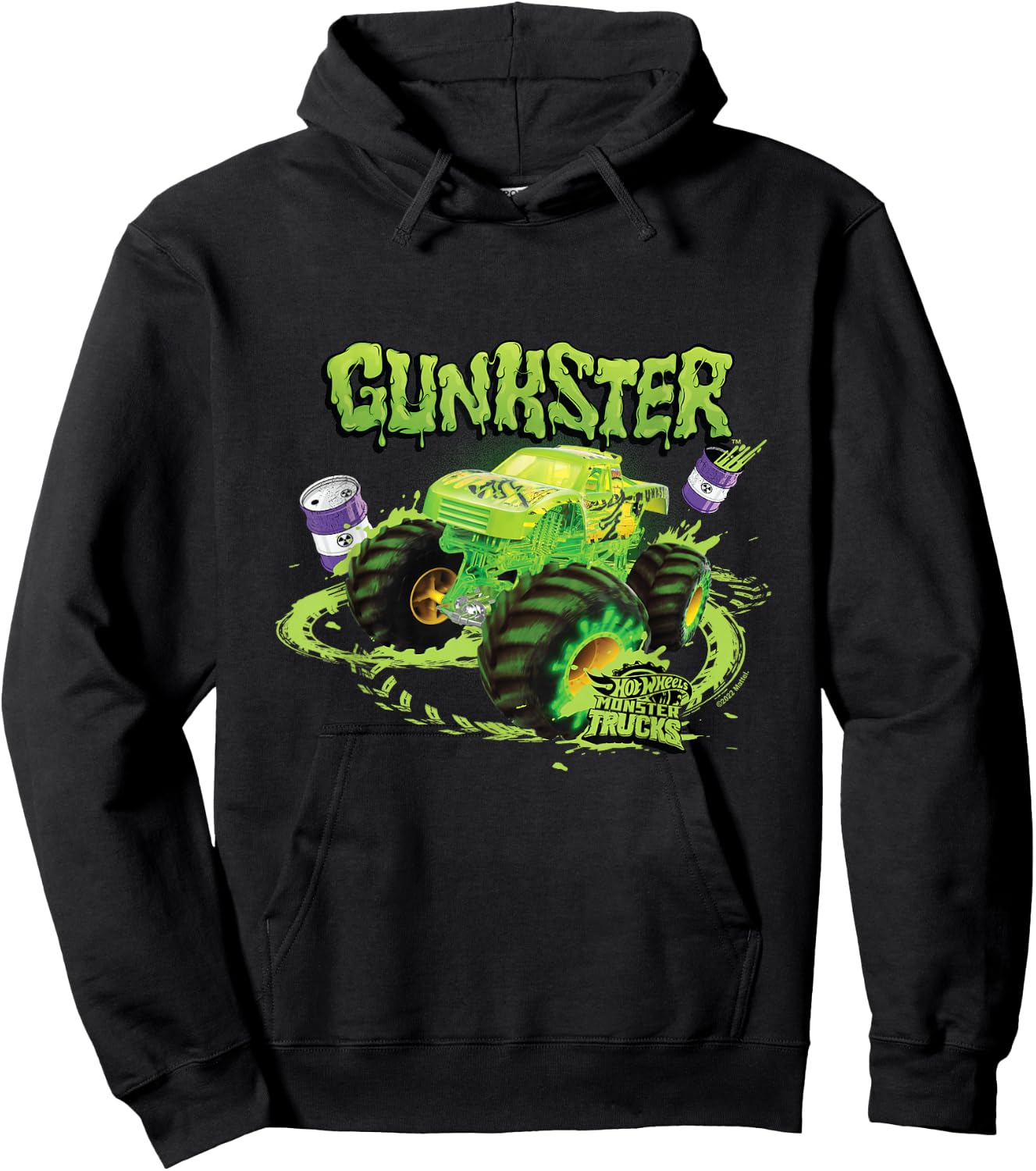 Hot Wheels - Gunkster Hoodie - Hoodie | Black