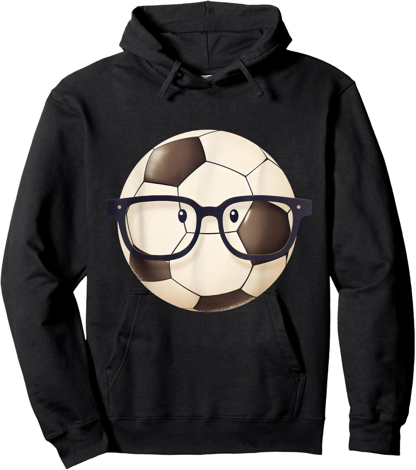 Soccer Ball Player Football Athlete Toddler Boy Girl Mom Dad Hoodie - Hoodie | Black