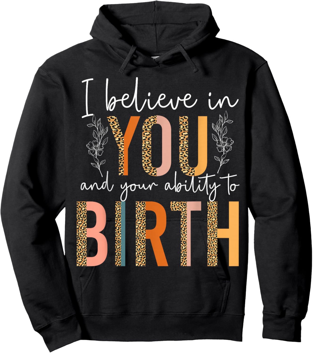 LD Labour And Delivery Nurse Midwife Birth Worker Doula Hoodie - Hoodie | Black