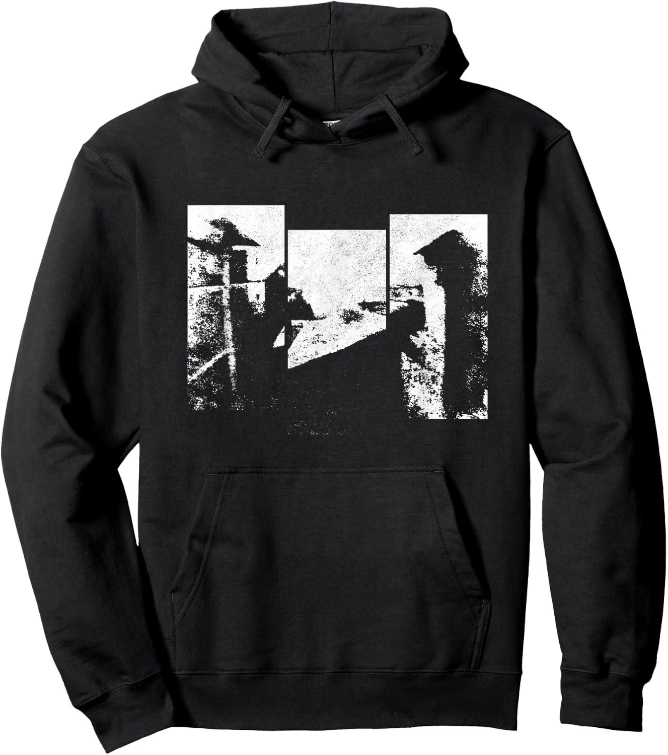 Nicéphore Niépce View From The Window At Le Gras Photography Hoodie - Hoodie | Black