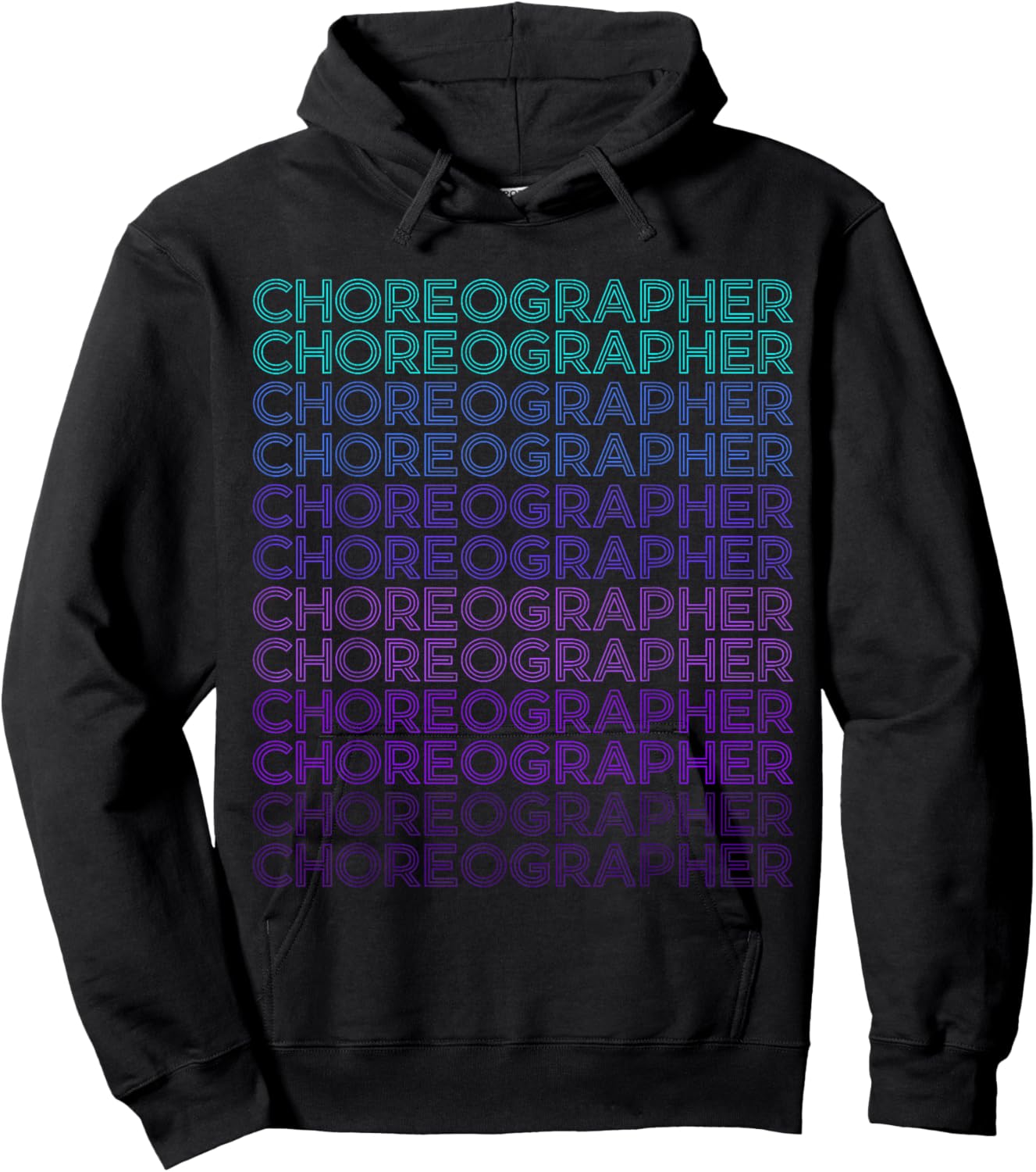 Choreographer Choreography Retro Dance Teacher Hoodie - Hoodie | Black