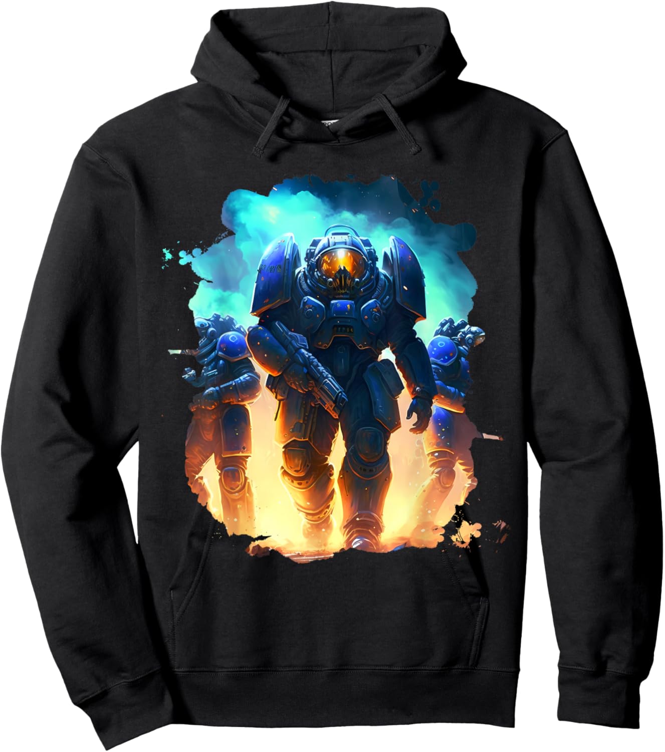Heroes in Space The Amazing Space Marines Hoodie - Hoodie | Black