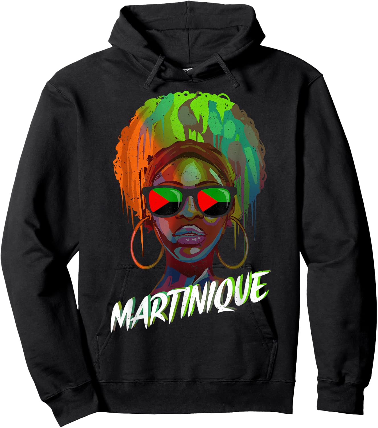 Martinique Hoodie - Hoodie | Black