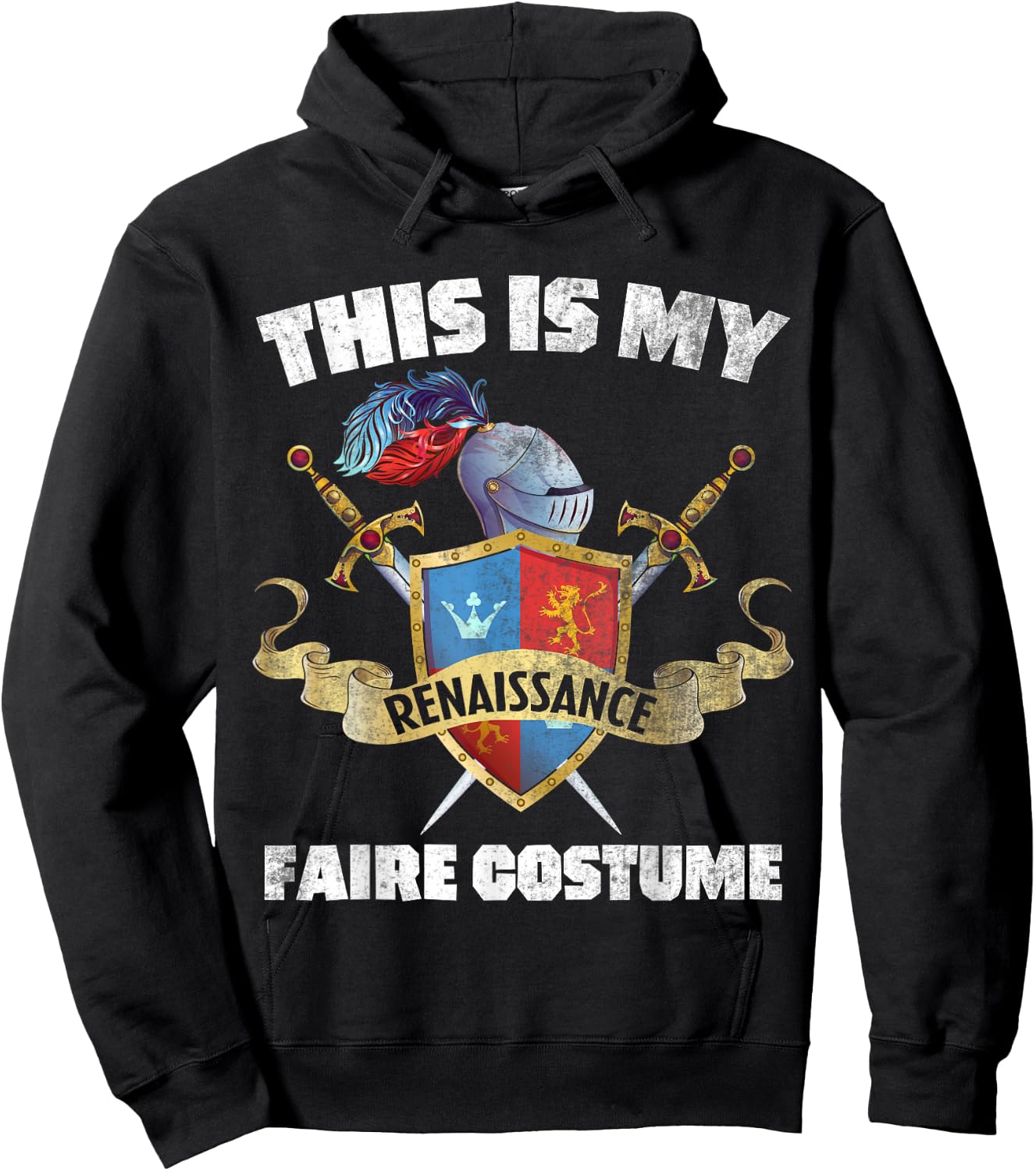 Ren Fair - This Is My Renaissance Faire Costume Hoodie - Hoodie | Black