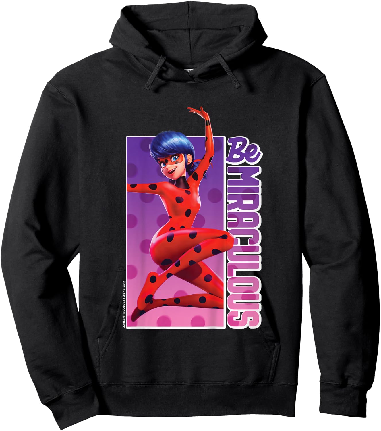 Miraculous Lady Bug - Be Miraculous Hoodie - Hoodie | Black