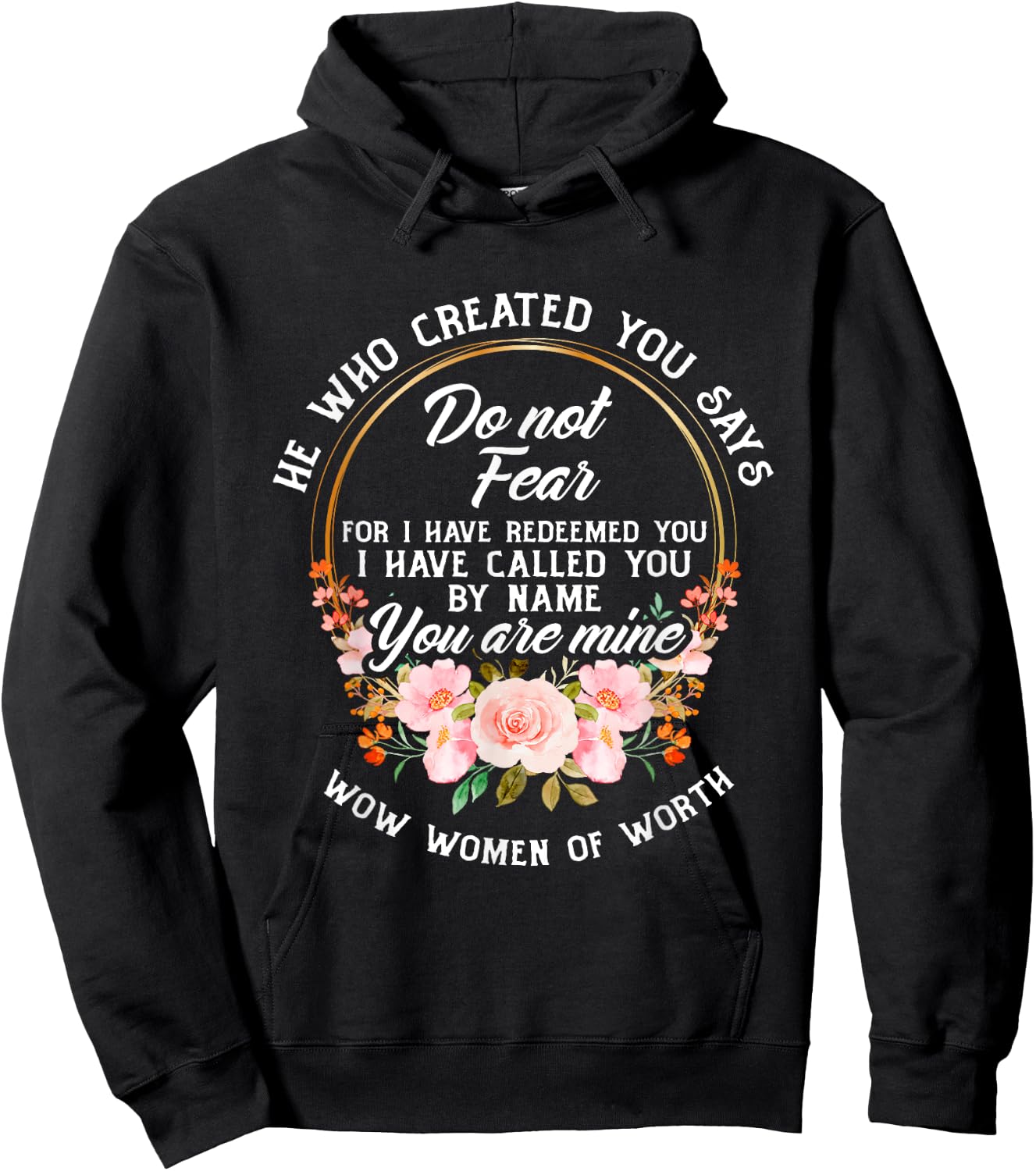 Bible Verse Women Of Worth Christian Hoodie - Hoodie | Black