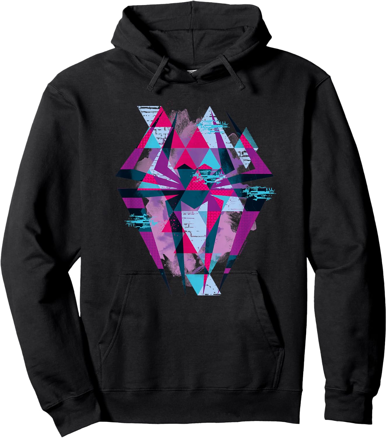 Marvel Spider-Man Across The Spider-Verse Part 1 Poly Spider Hoodie - Hoodie | Black