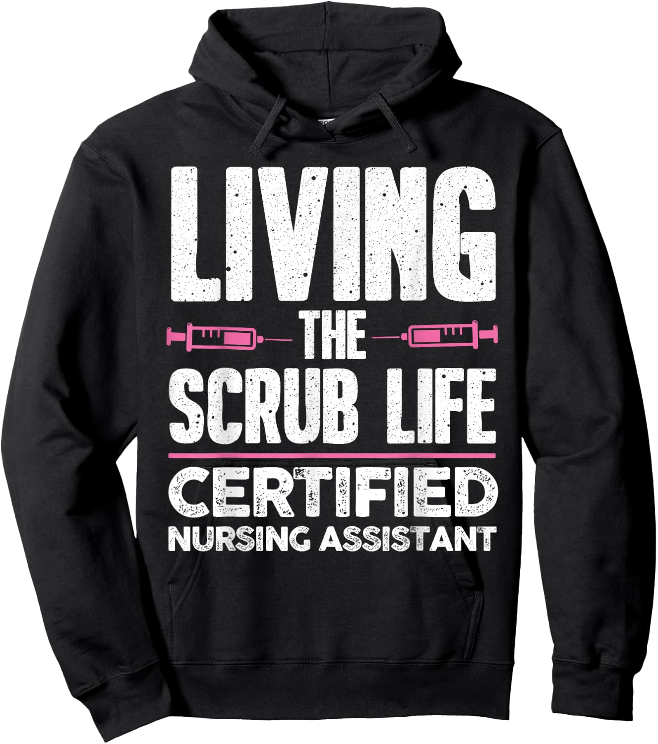 Funny Nursing Assistant Women Nursing Scrub Medical Hoodie - Hoodie | Black
