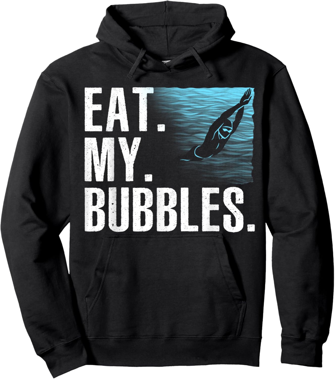 Funny Swimming Art Women Swim Coach Rescue Swimmer Hoodie - Hoodie | Black