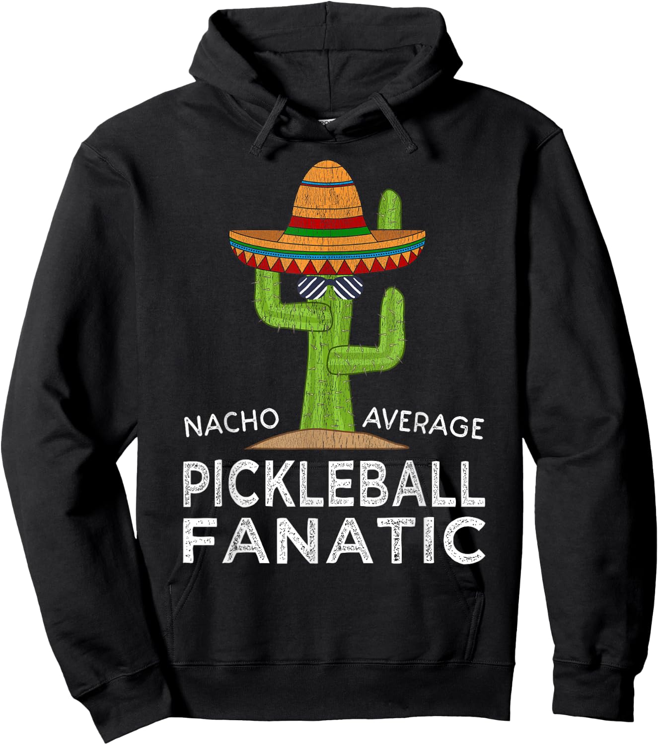 Fun Cute Saying Funny Pickleball Player Humor Hoodie - Hoodie | Black