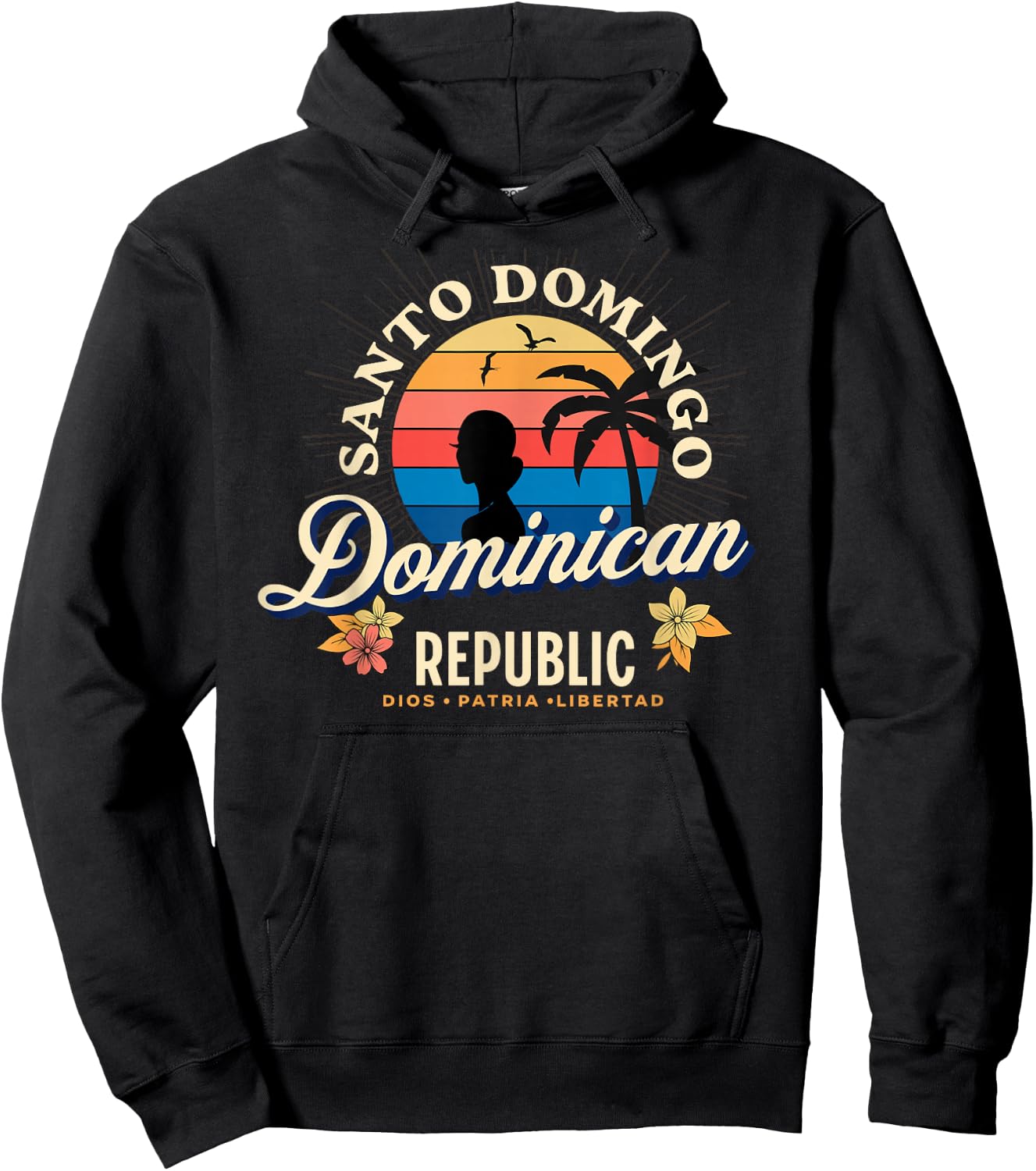 Santo Domingo | Dominican Republic Hoodie - Hoodie | Black