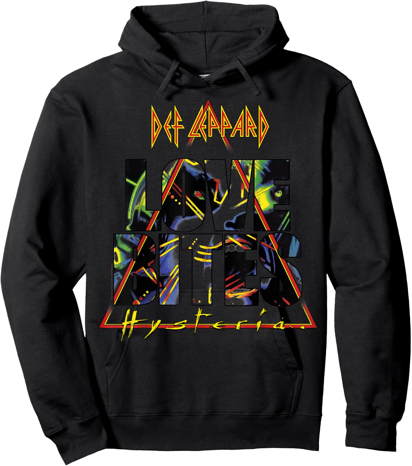 Def Leppard - Love Bites Hoodie - Hoodie | Black