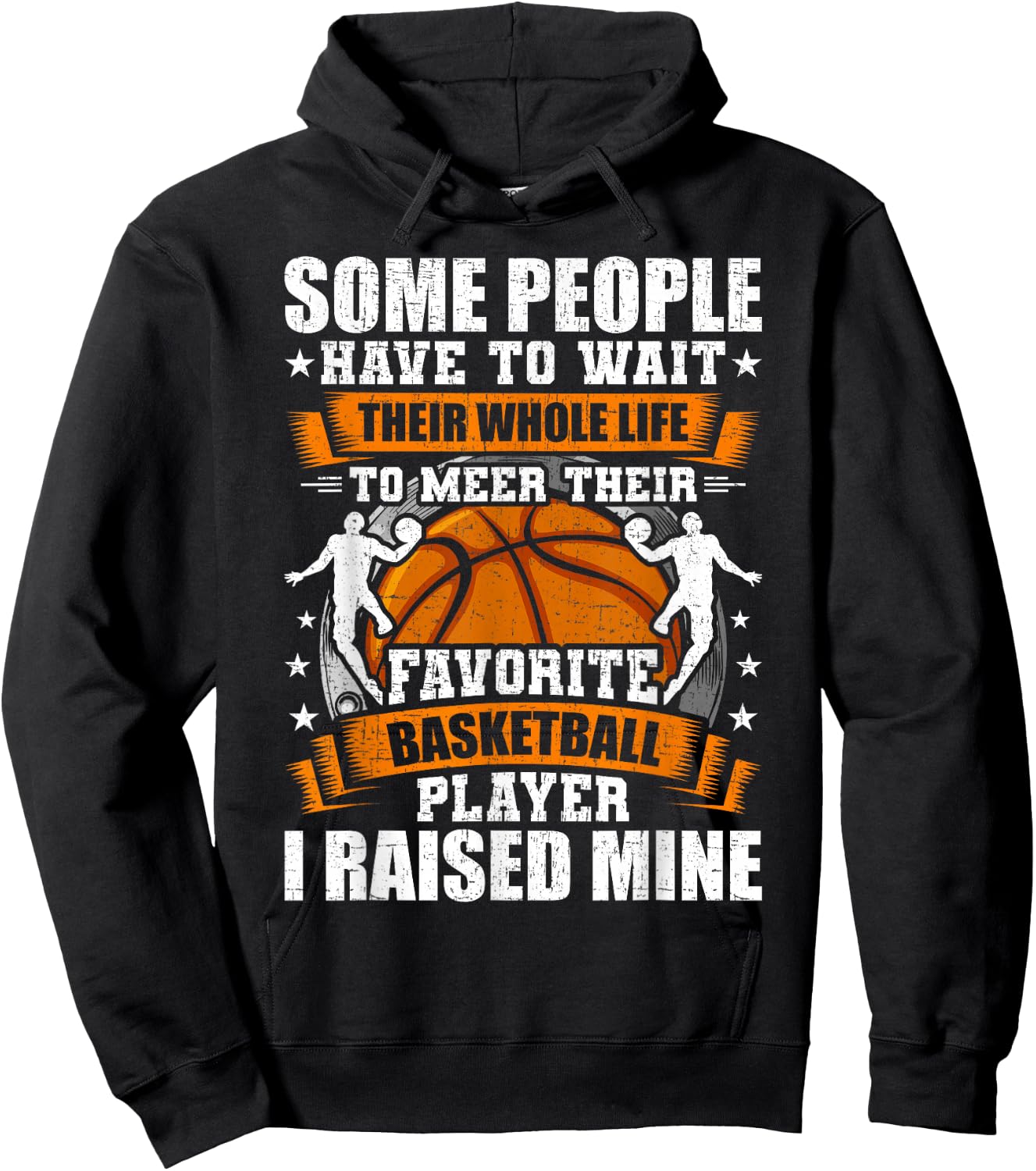 My Favorite Basketball Player I Raised Mine Hoodie - Hoodie | Black