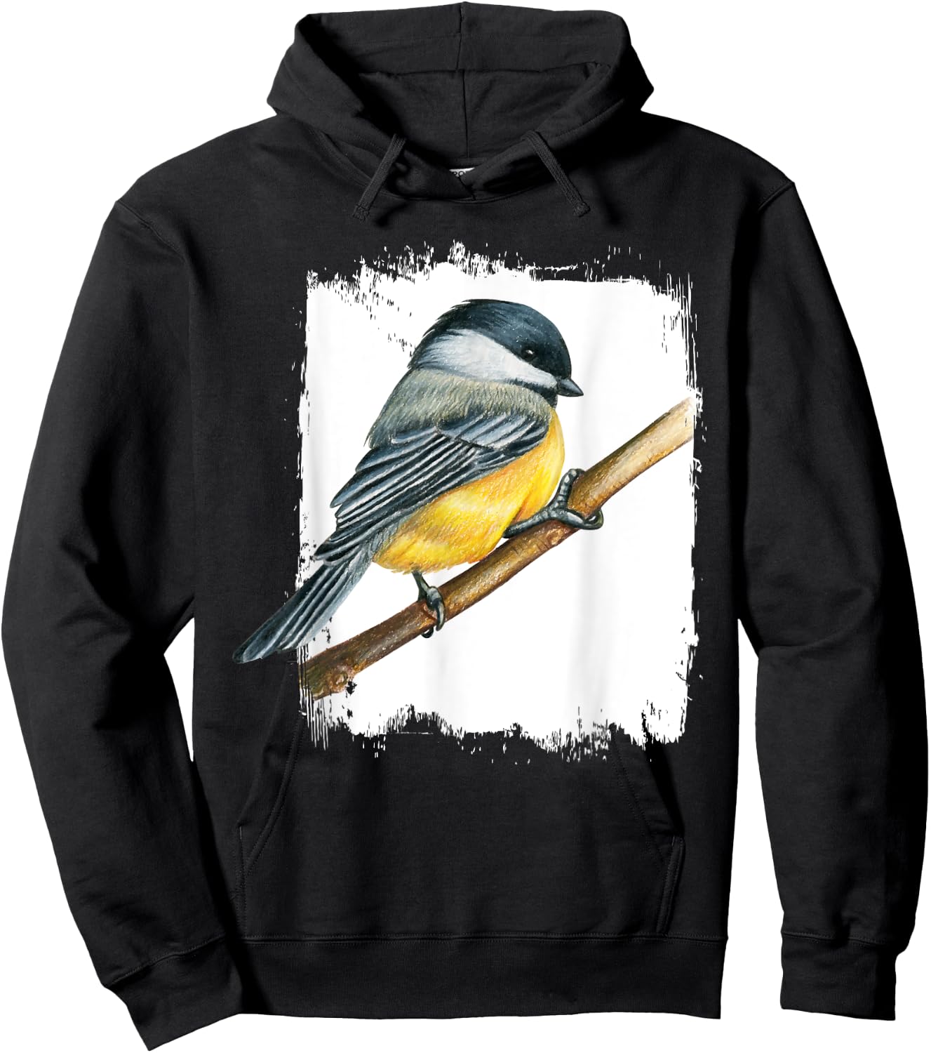 Beautiful Birds Animal Gift Vintage Bird Watcher Birding Birdwatching - Women's Black Small Classic Fit Short Sleeve Hoodie - Hoodie | Black
