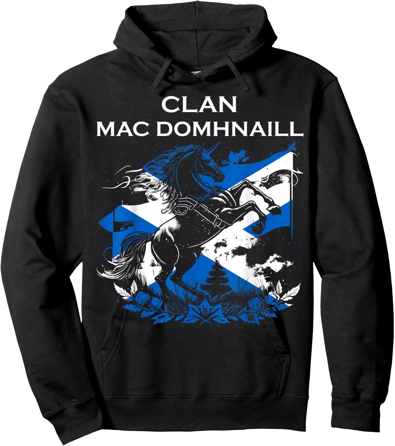 Mac Domhnaill Clan Family Last Name Scotland Scottish Hoodie - Hoodie | Black