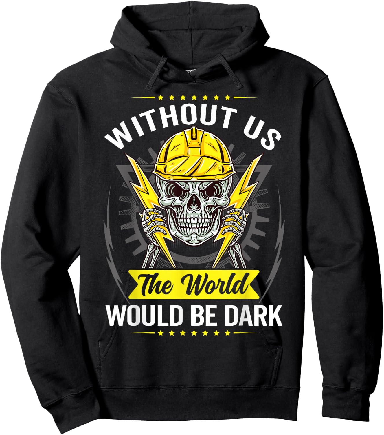 Electrical Lineman Power Lineman Hoodie - Hoodie | Black