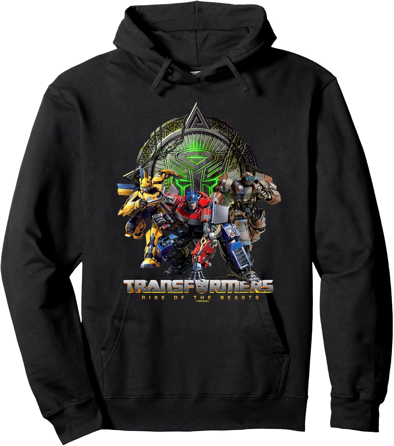 Transformers: Rise of the Beasts Autobots Roll Out Poster Hoodie - Hoodie | Black