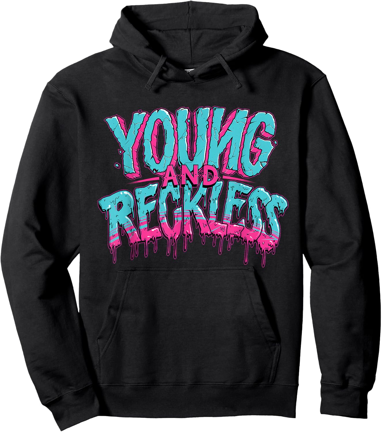 Young And Reckless Apparel Hoodie - Hoodie | Black