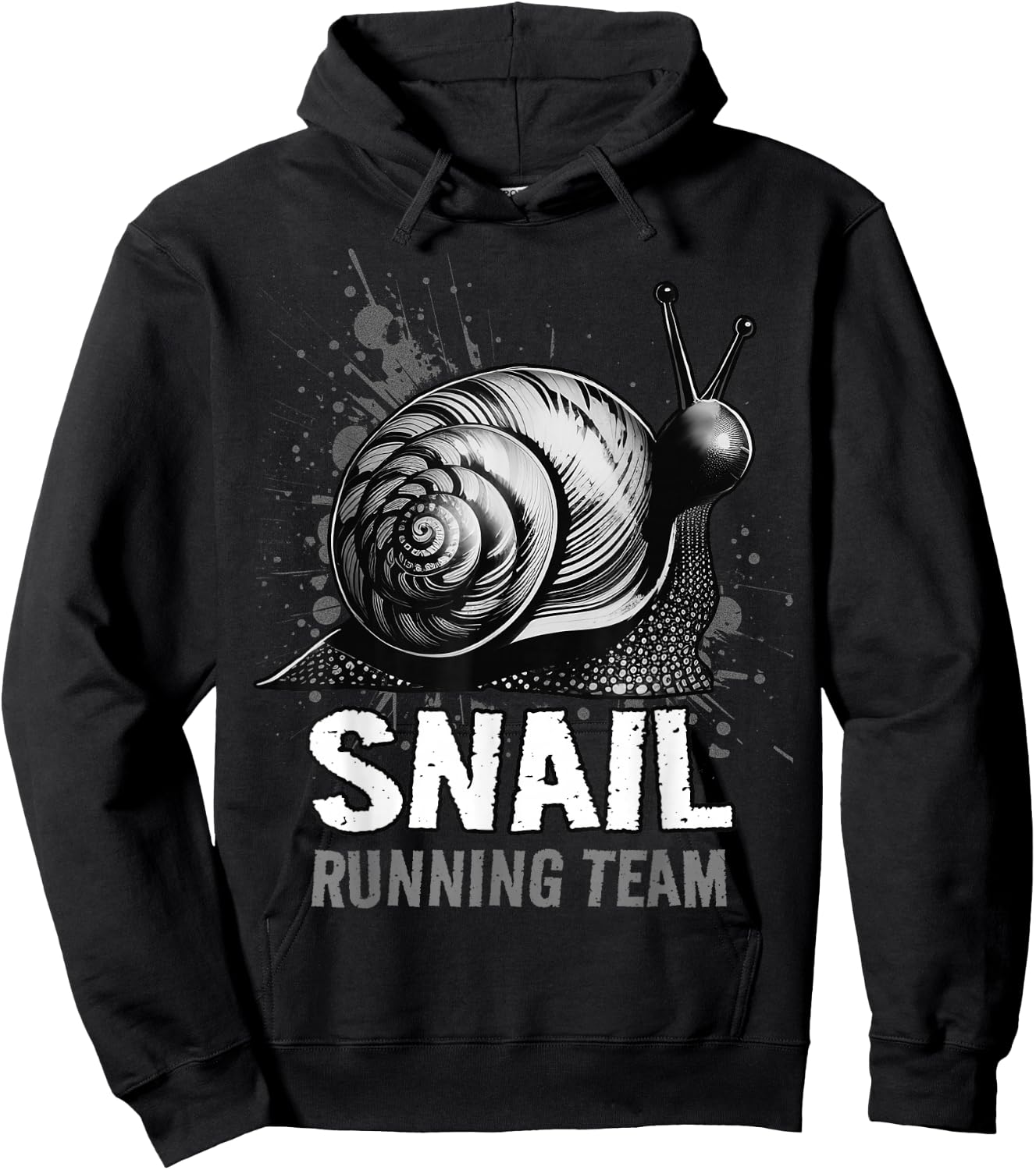 Snail Running Team Hoodie - Hoodie | Black