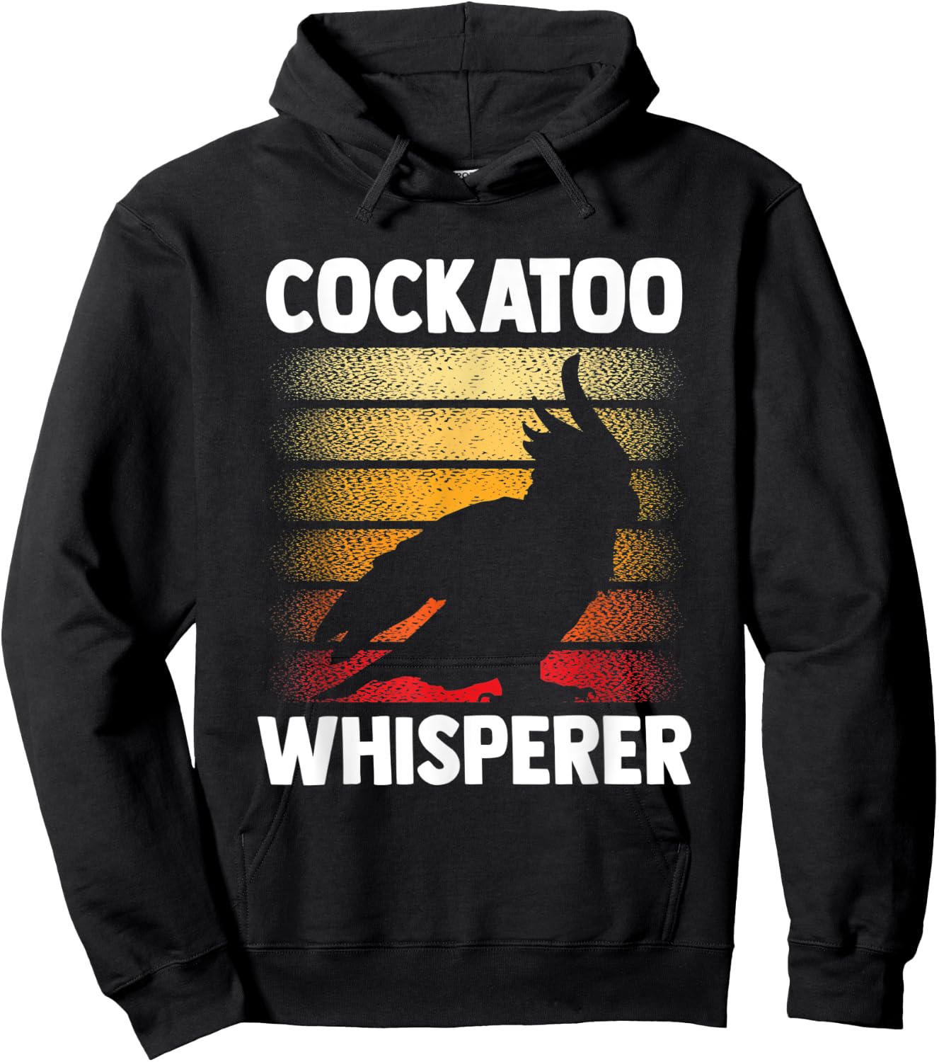 Cockatoo Whisperer Bird Animal Cockatoos Lover Hoodie - Hoodie | Black