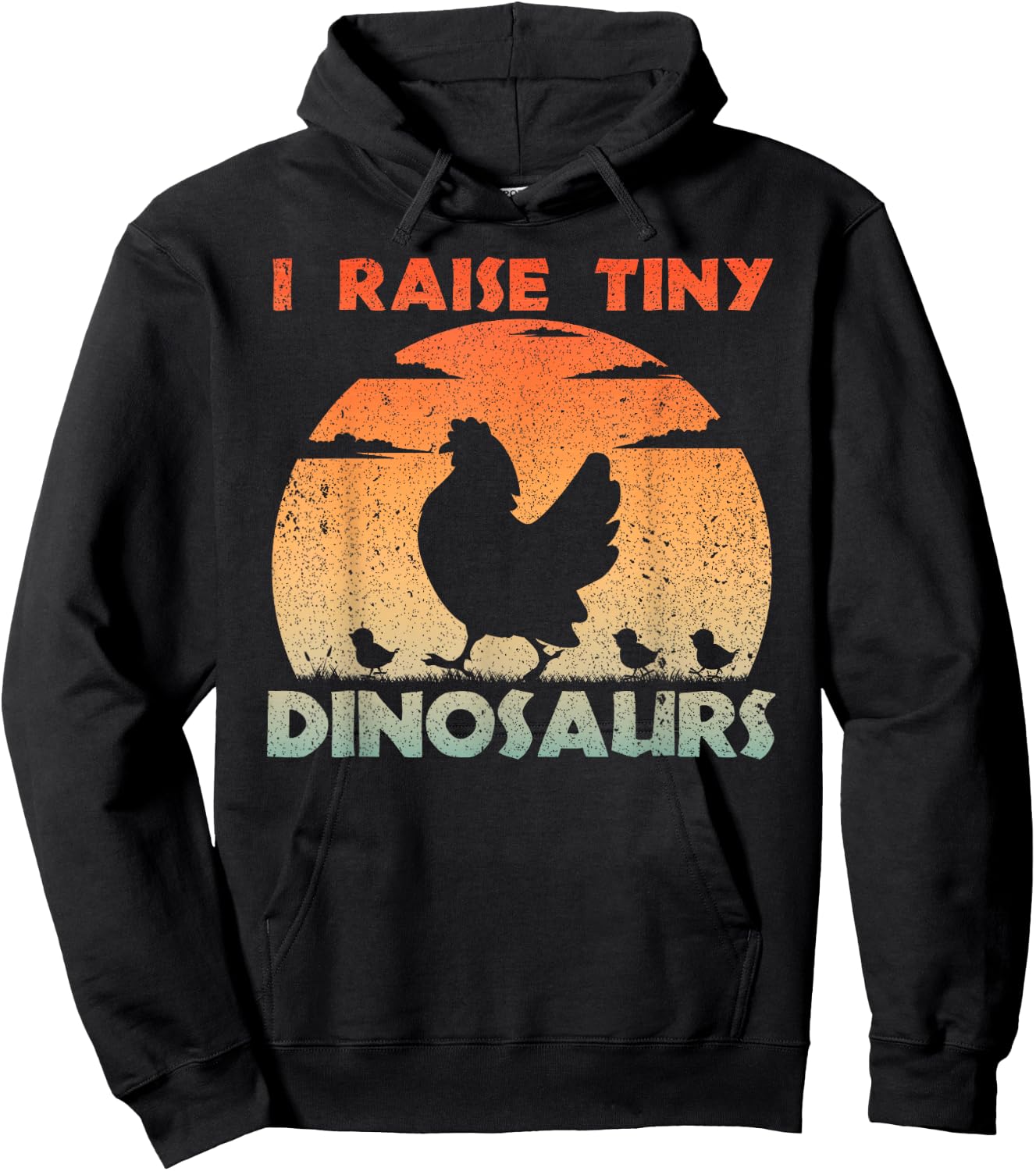 Cool Chicken Design Women Farm Lover Chicken Farmer Hoodie - Hoodie | Black