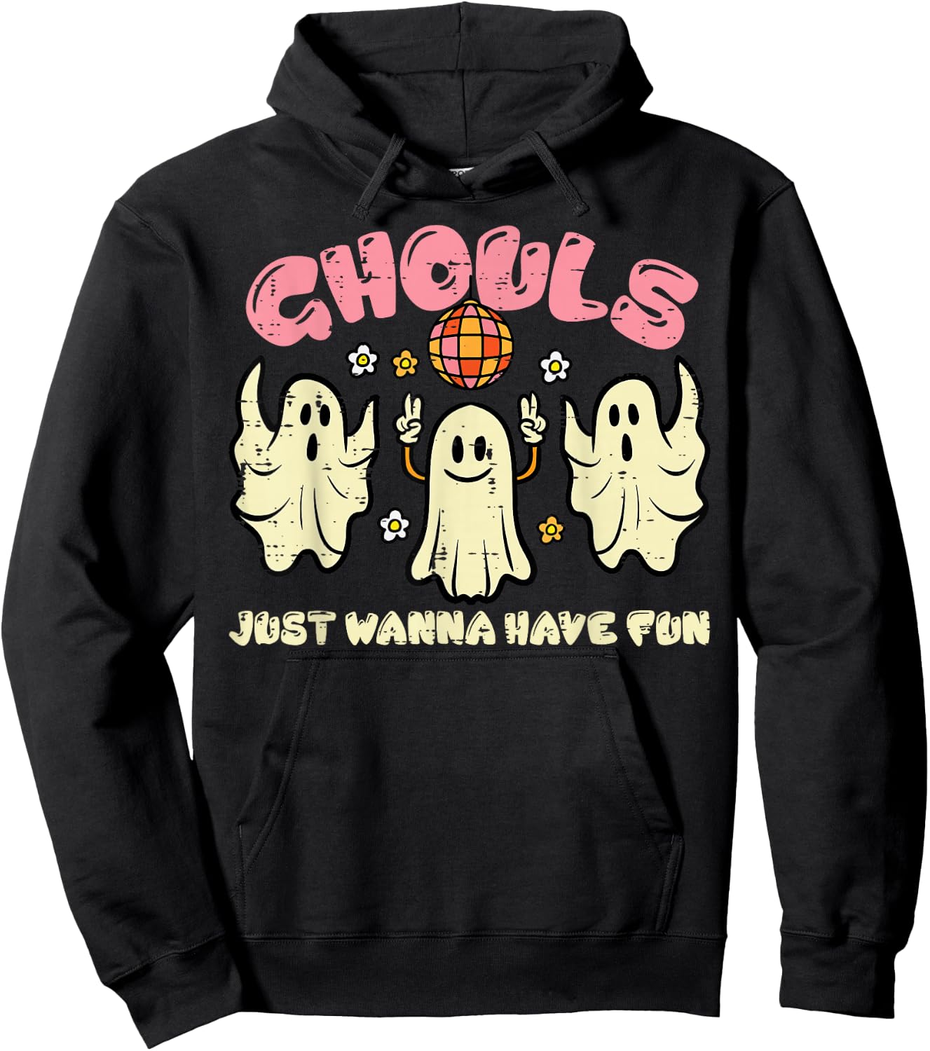 Ghouls Just Wanna Have Fun Funny Halloween Costume Women Hoodie - Hoodie | Black