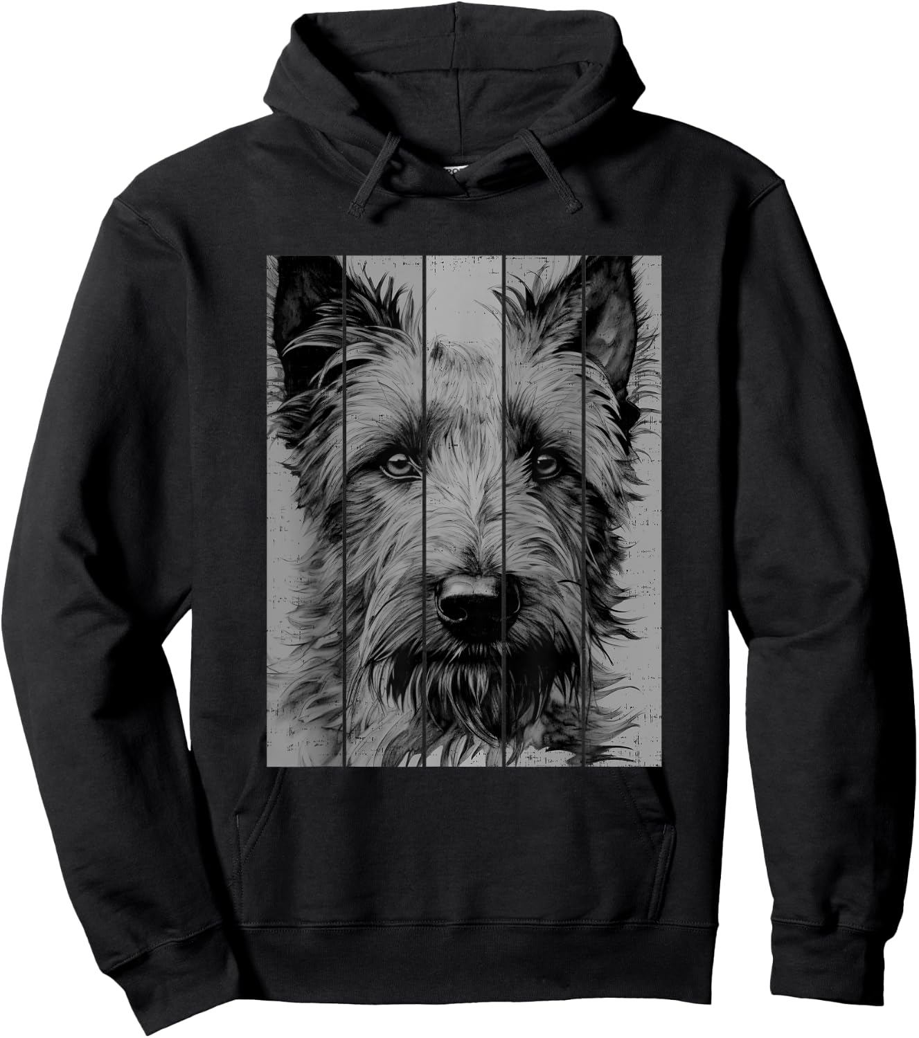 Cool Berger Picard Portrait Black And White Style Hoodie - Hoodie | Black