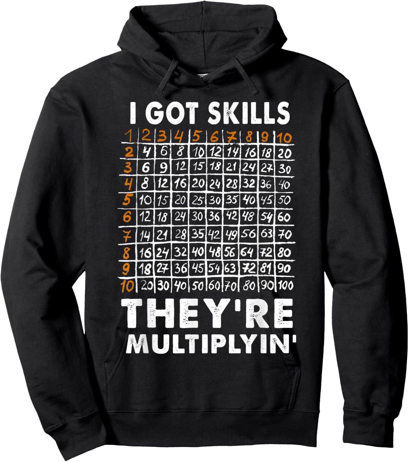 I Got Skill They're Multiplying Back To School Match Teacher Women Kids Hoodie - Hoodie | Black