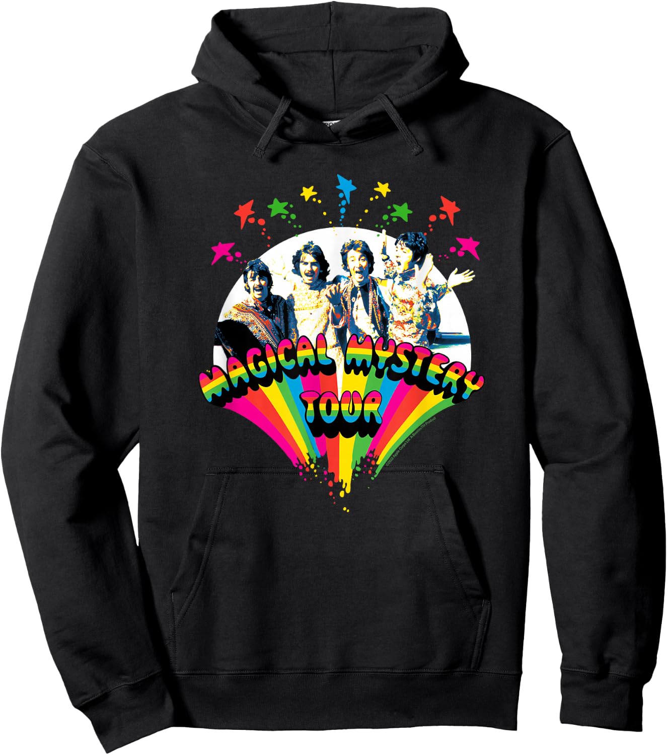 The Beatles - Magical Mystery Tour with Group Members Hoodie - Hoodie | Black
