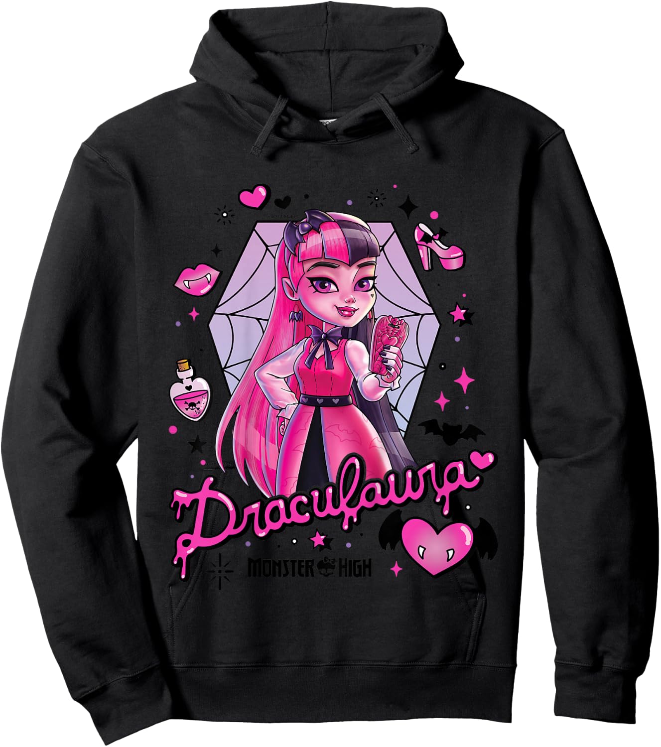 Monster High - Draculara Hoodie - Hoodie | Black
