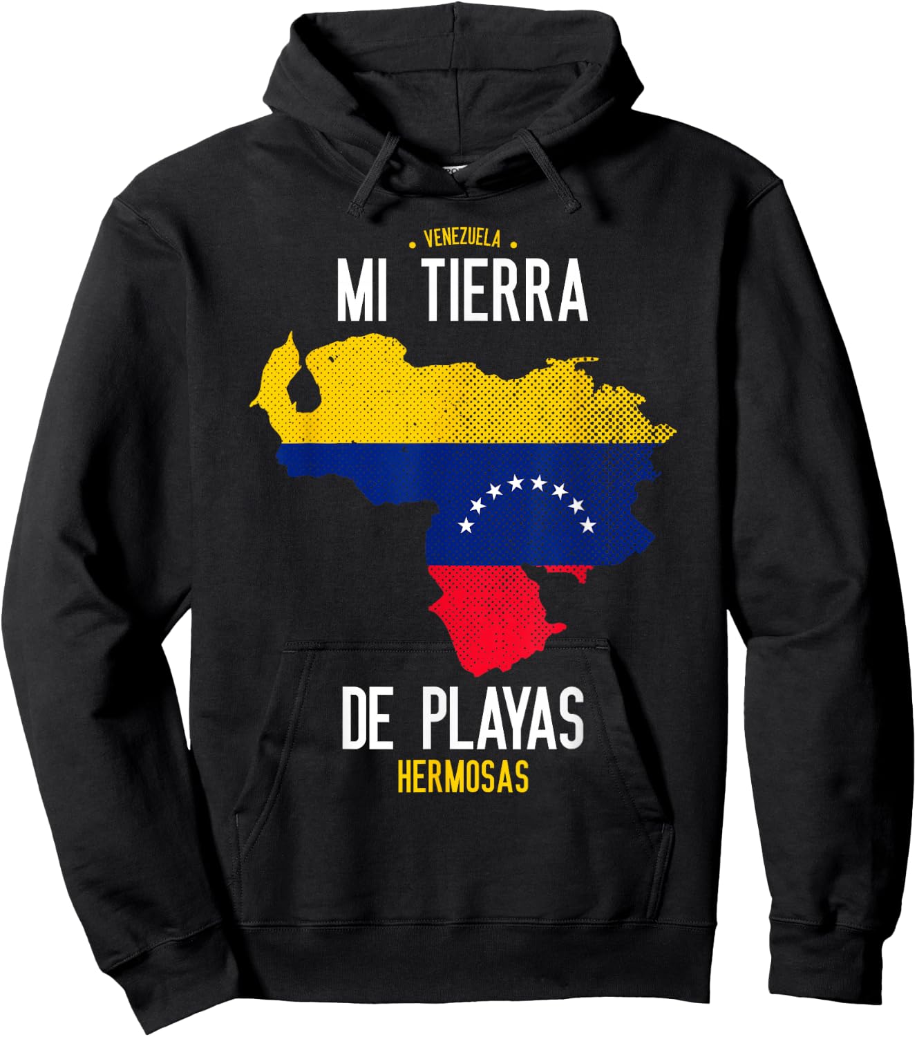 Venezuelan Flag Gifts & Retro Venezuela Hoodie - Hoodie | Black